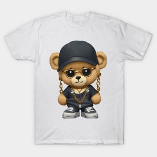 Teddy Bear in Hip Hop T-Shirt